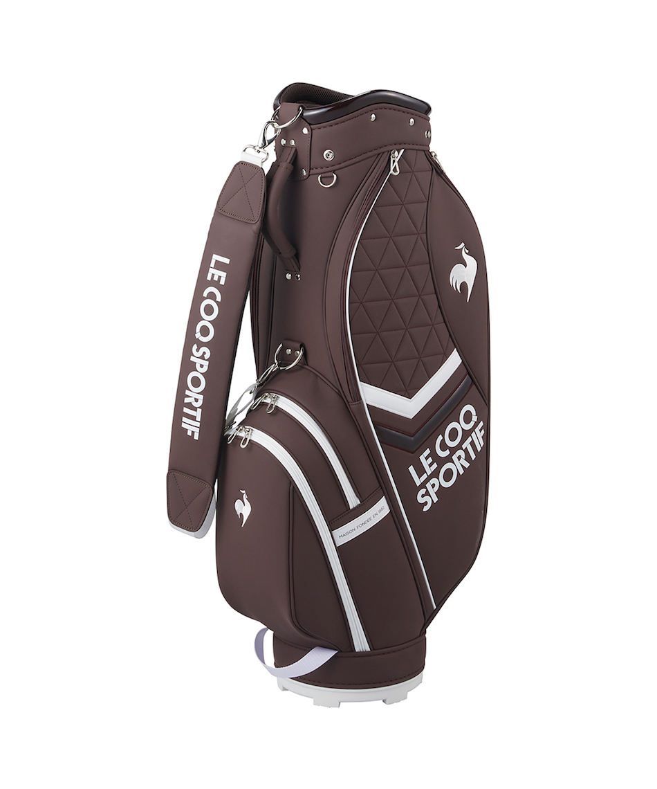 キャディバッグ ルコックゴルフ レディース 8.5型 QQCWJJ03 【2023年