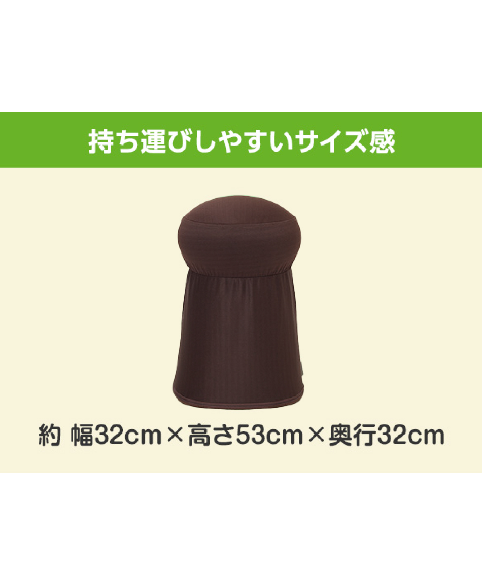 ショップジャパン(SHOPJAPAN) フィットネス バウンズシェイプ ブラウン