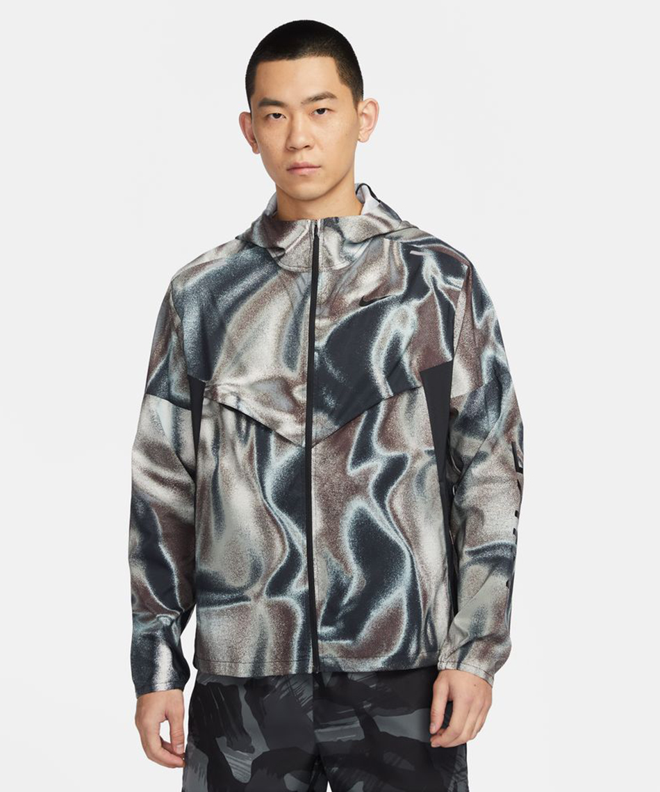 ウインドブレーカー ジャケット レペル UV 総柄ウィンドJK NVSL FZ4753