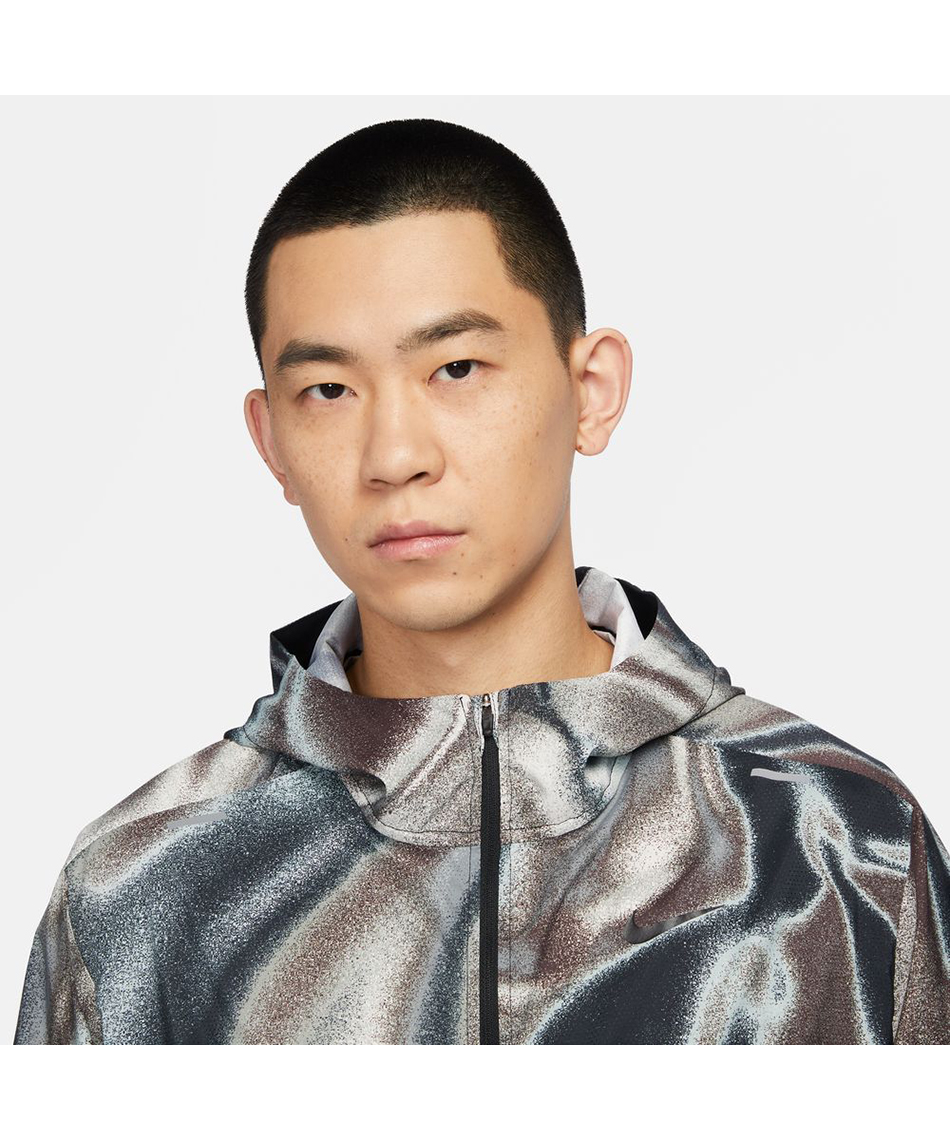 ウインドブレーカー ジャケット レペル UV 総柄ウィンドJK NVSL FZ4753