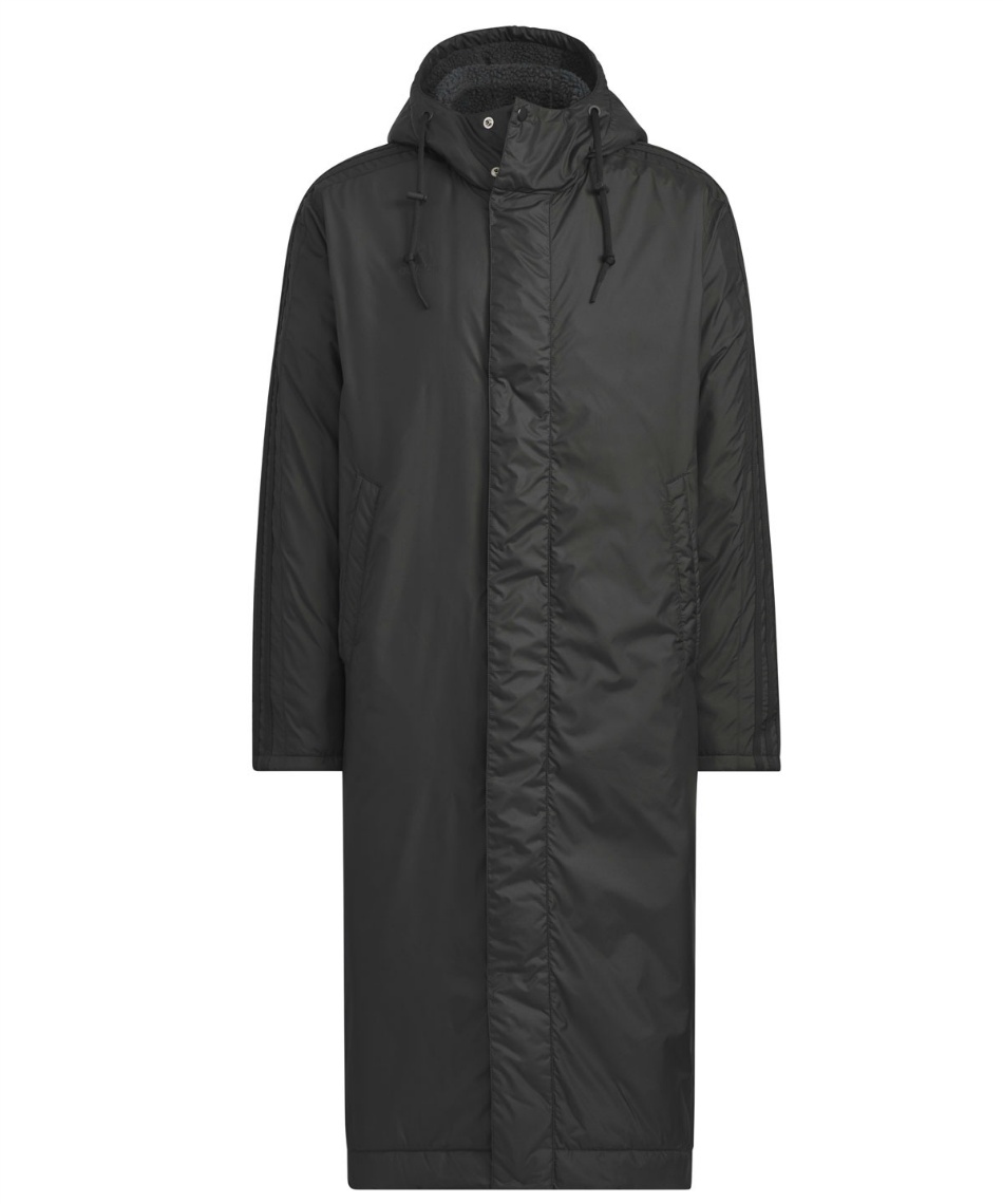 ベンチコート 中綿 マストハブ スリーストライプス ルーズフィット