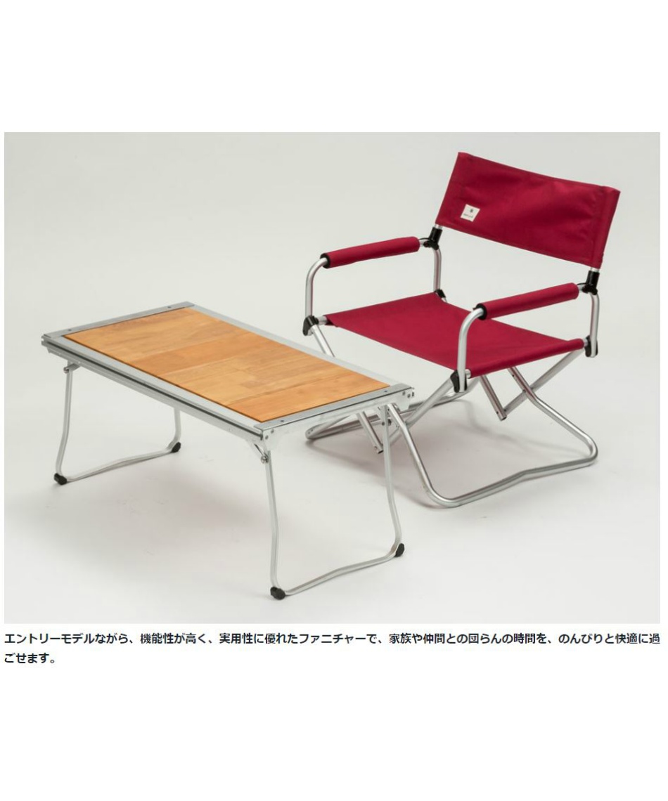 スノーピーク(snow peak) アウトドアテーブル 86cm エントリーIGT CK