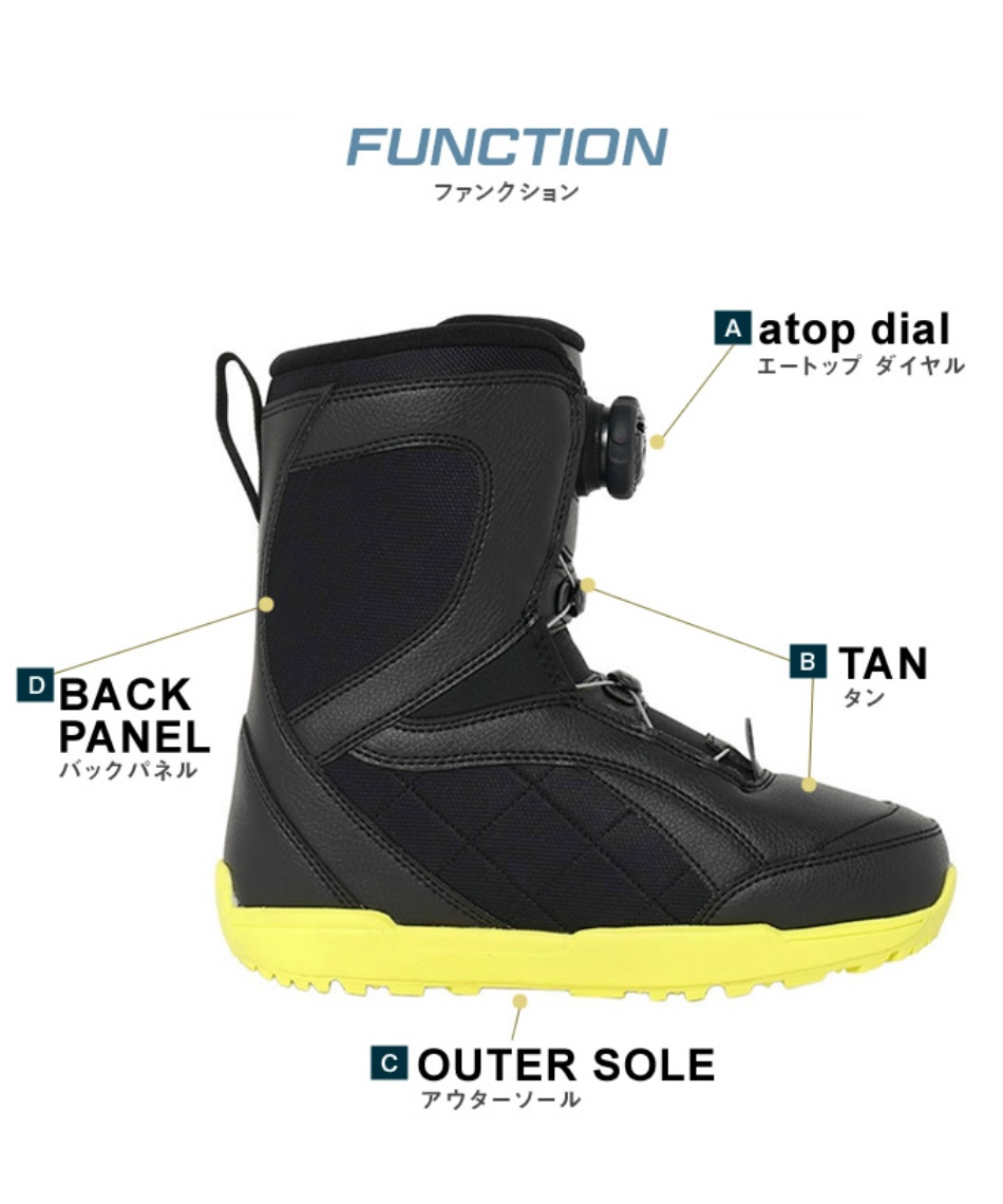 ビジョンピークス(VISIONPEAKS) スノーボードブーツ ダイヤルタイプ A