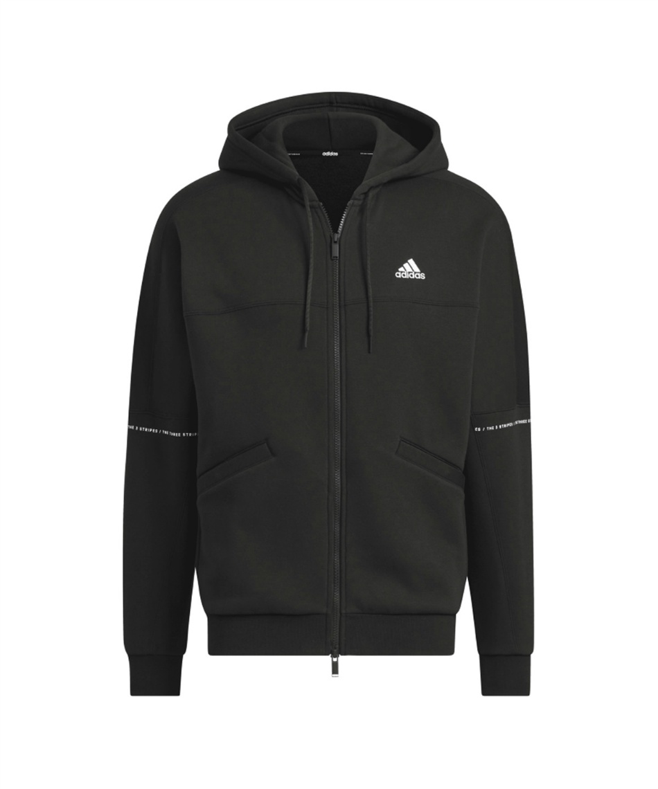 スウェットパーカー WORD 裏起毛スウェットFZフーディ IK7357 IJM06