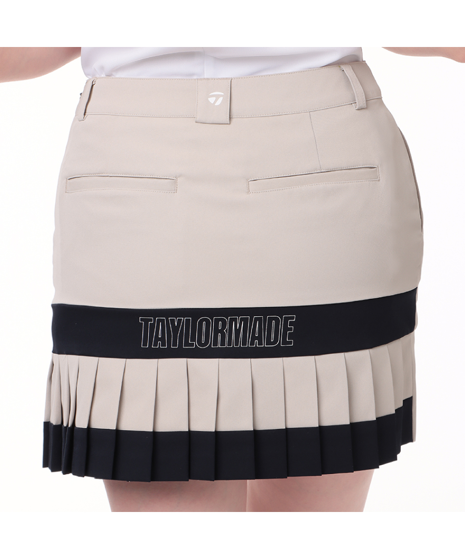 テーラーメイド(TaylorMade) ゴルフウェア スカート ブロックプリーツ