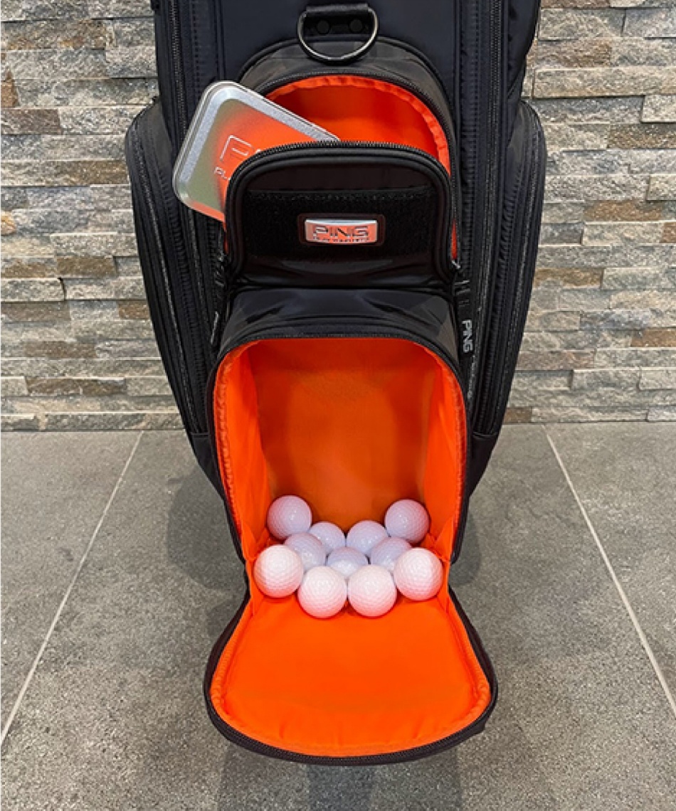 ピン(PING) キャディバッグ CB-P2403 メタルプレート 37510 【国内正規