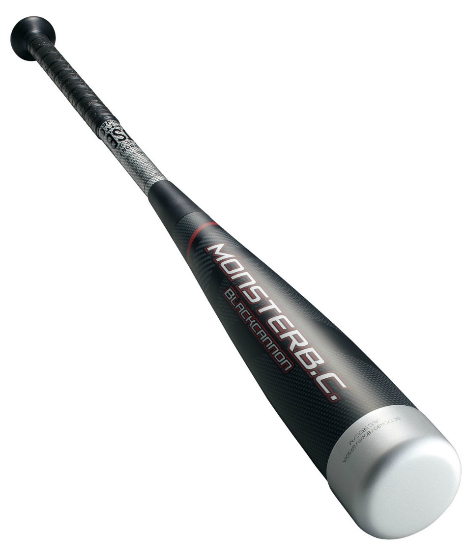 野球 少年軟式バット 少年軟式FRP製バット MONSTER BLACKCANNON