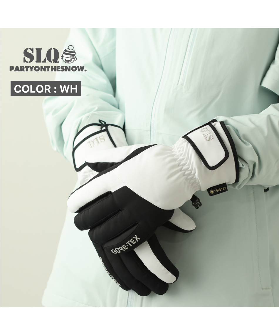 エスエルキュー(SLQ) スノーボードグローブ ゴアテックス GORE WARM