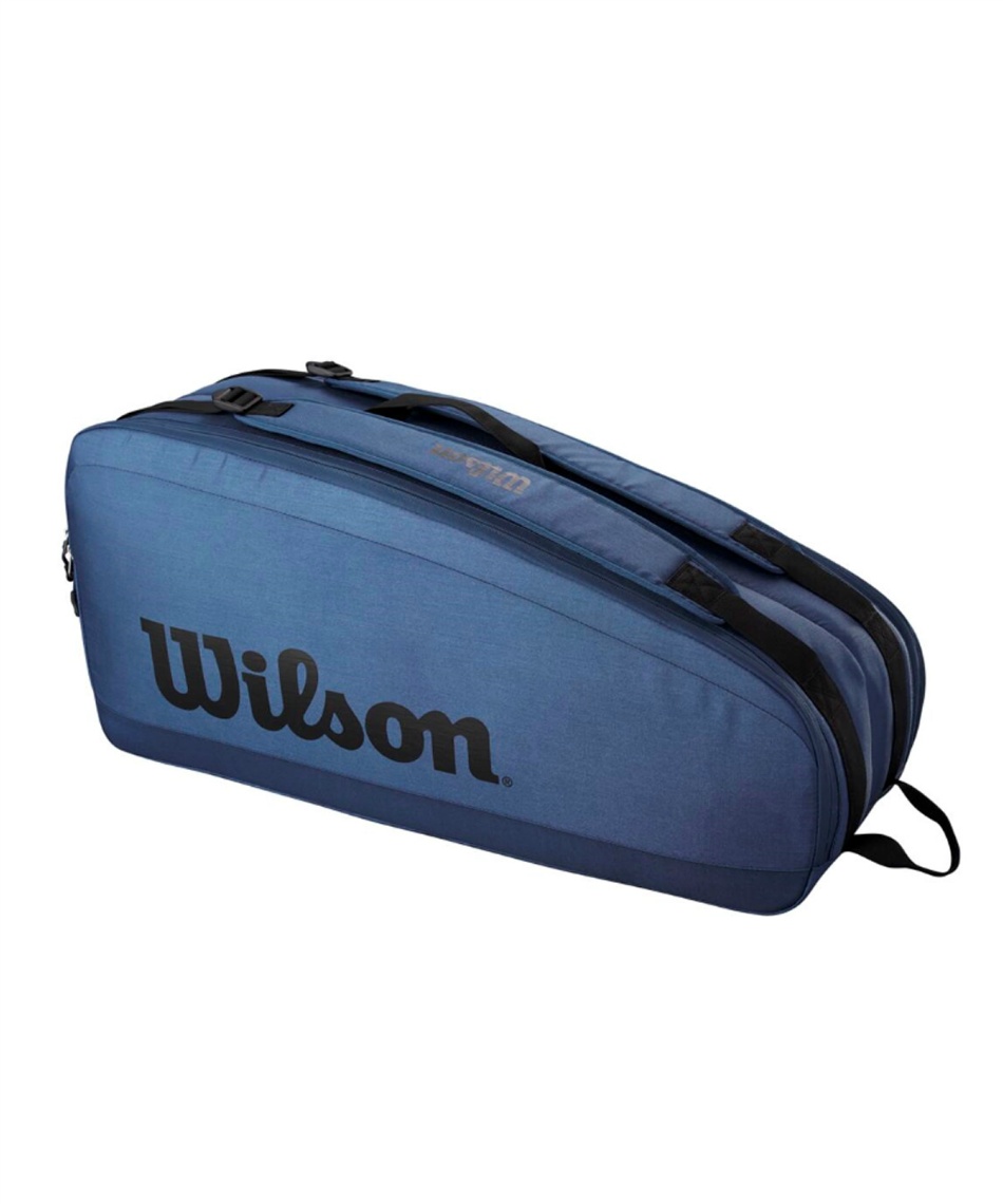 ウイルソン(Wilson) テニス バドミントン ラケットバッグ 6本用 ツアー