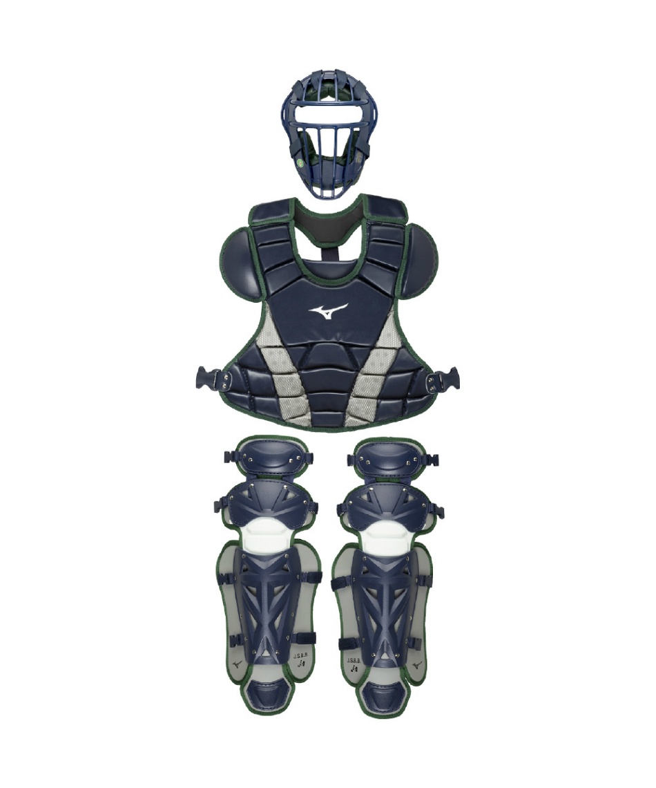 ミズノ(MIZUNO) キャッチャープロテクター 少年軟式 小学生軟式ゴム