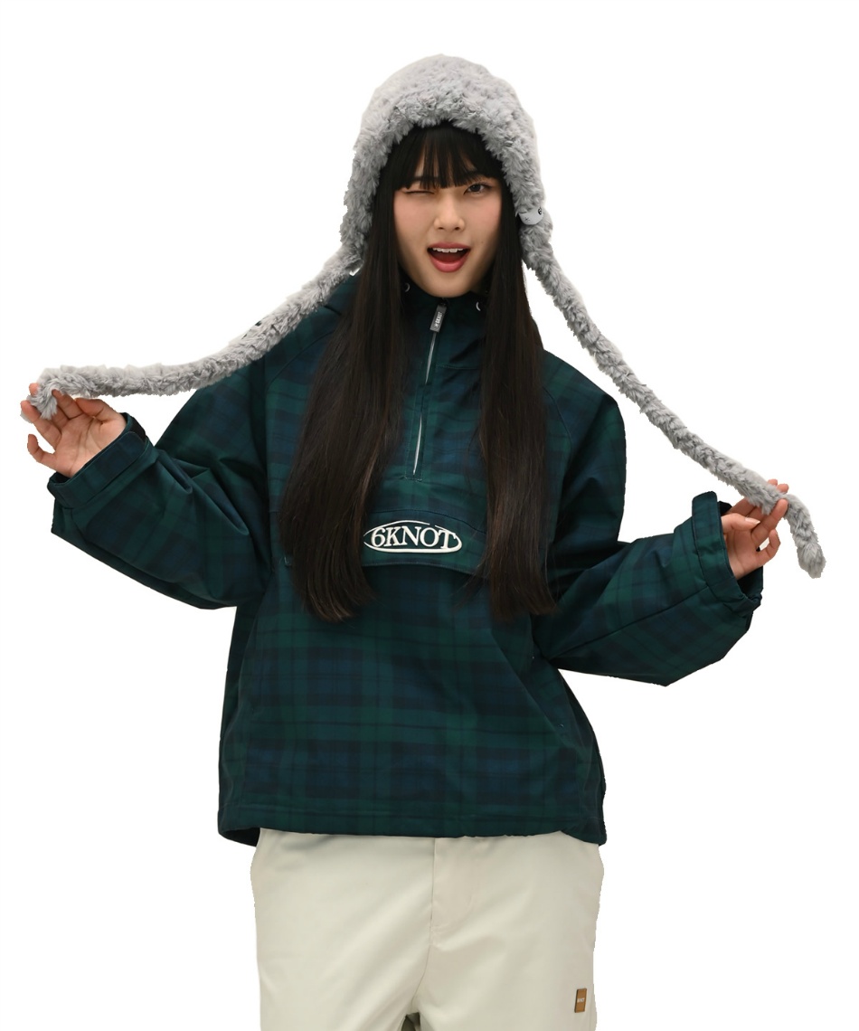 シックスノット(6KNOT) スノーボードウェア ジャケット CHECK ANORAK