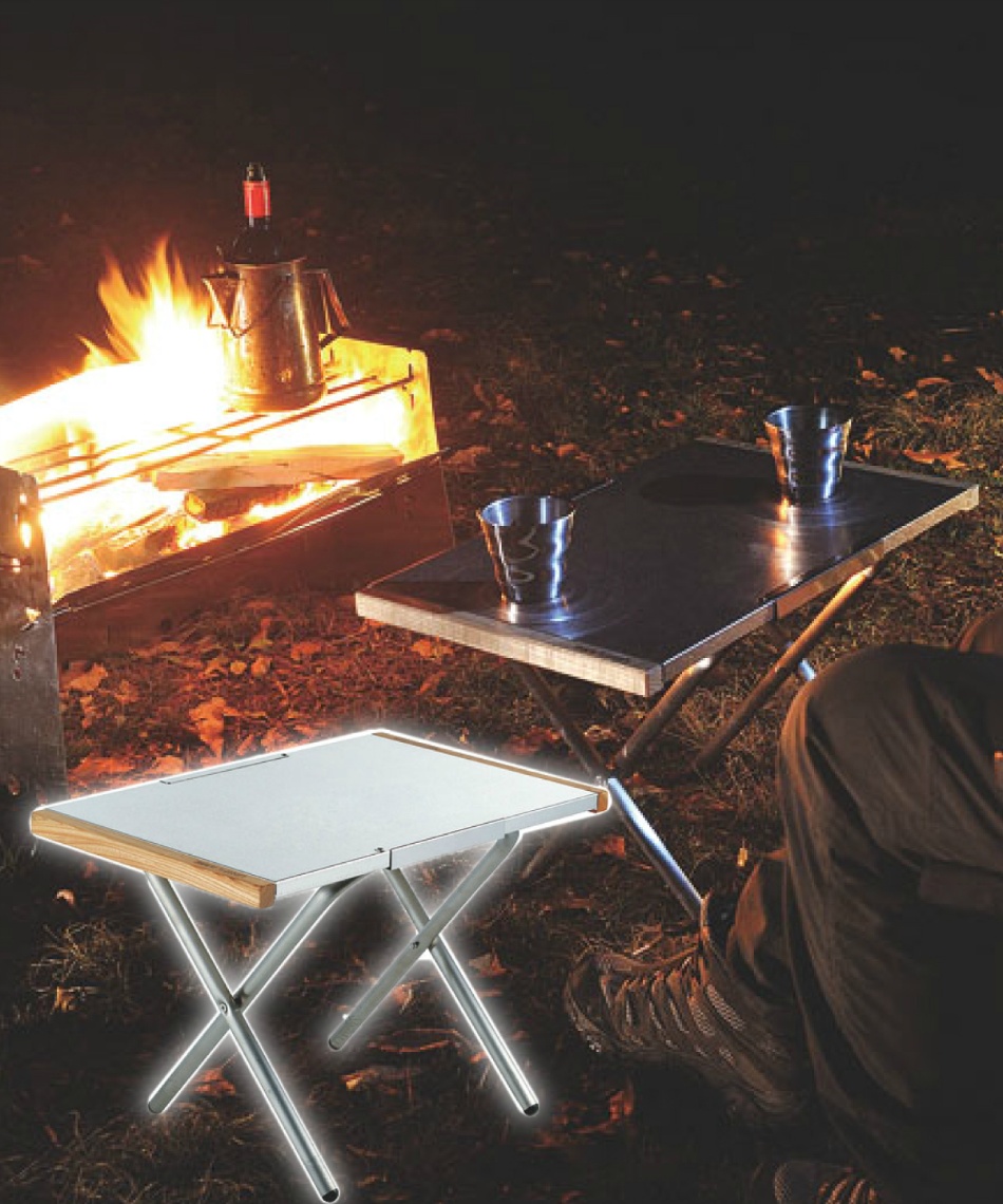 ユニフレーム (UNIFLAME) アウトドアテーブル 55cm 焚き火テーブル