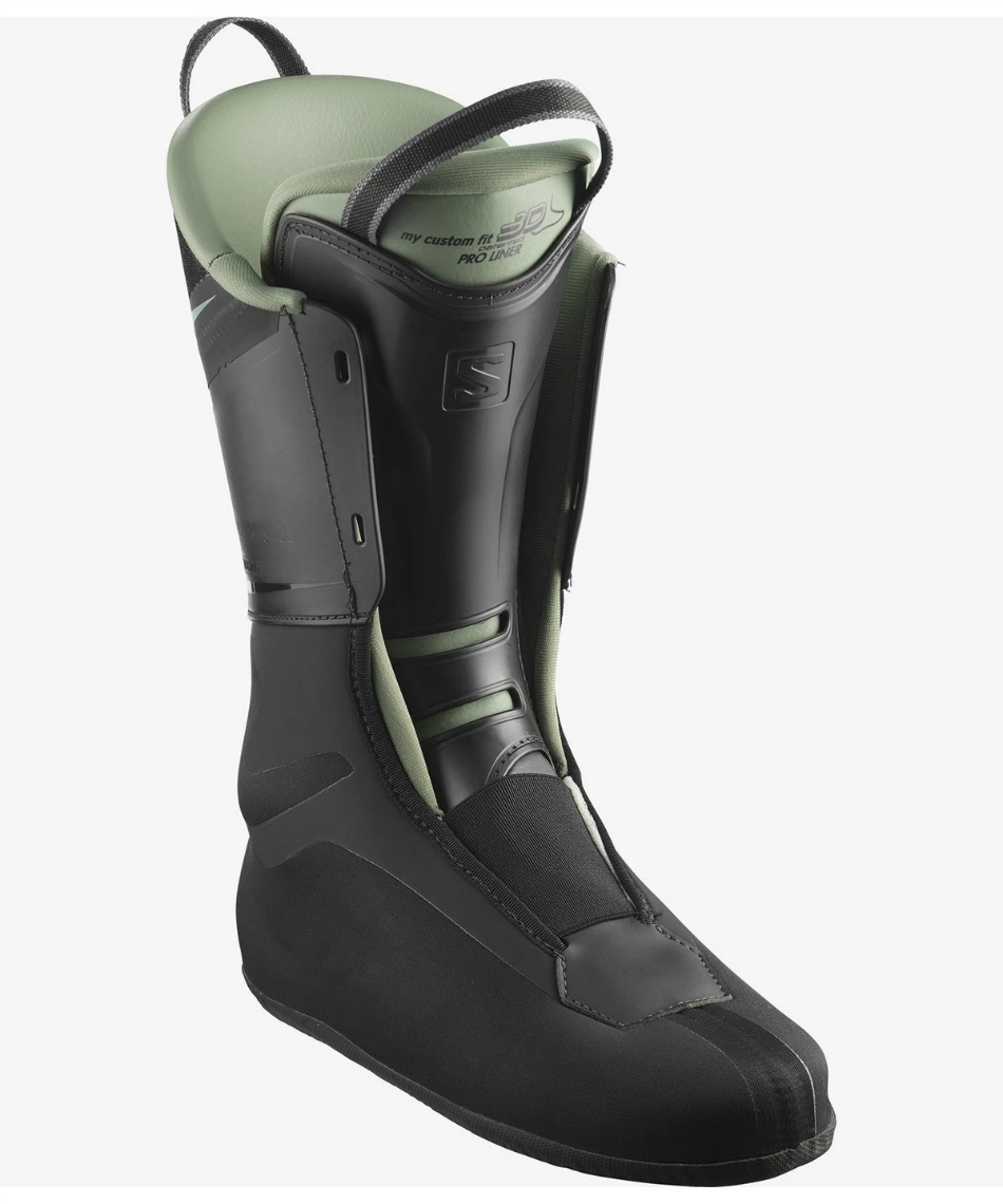 サロモン(salomon) スキーブーツ S/MAX 120 BK/O.GREEN/SILVER 【国内