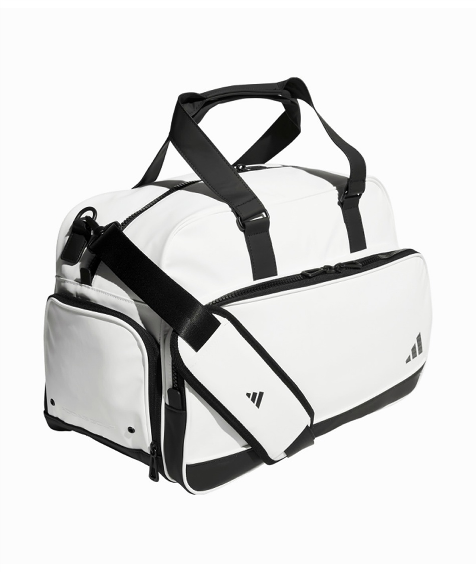 アディダス(adidas) ボストンバッグ シューズポケット付き 合成皮革