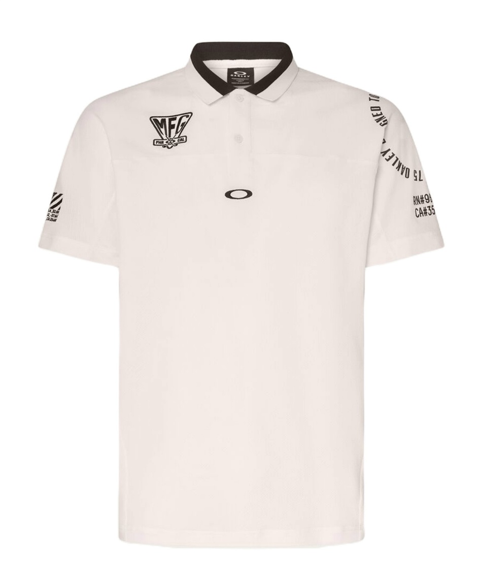 オークリー(OAKLEY) ゴルフウェア ポロシャツ 半袖 LEAF EMBOSS POLO