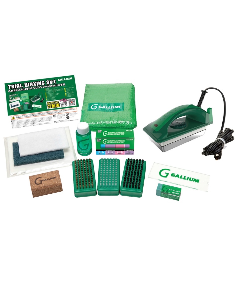 ガリウム(GALLIUM) スキー スノーボード ワックスセット 15点 アイロン