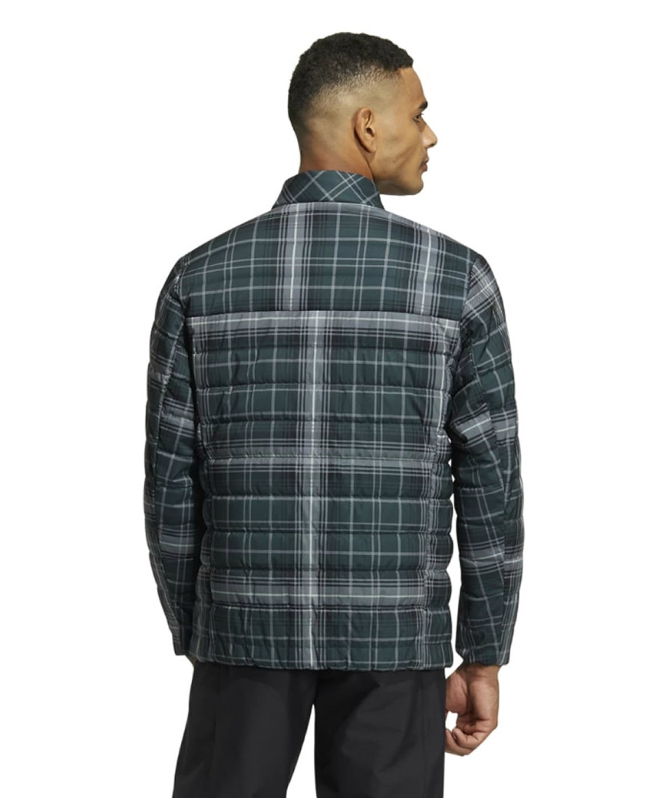 アディダス(adidas) ゴルフウェア ブルゾン タータンチェック 保温 中