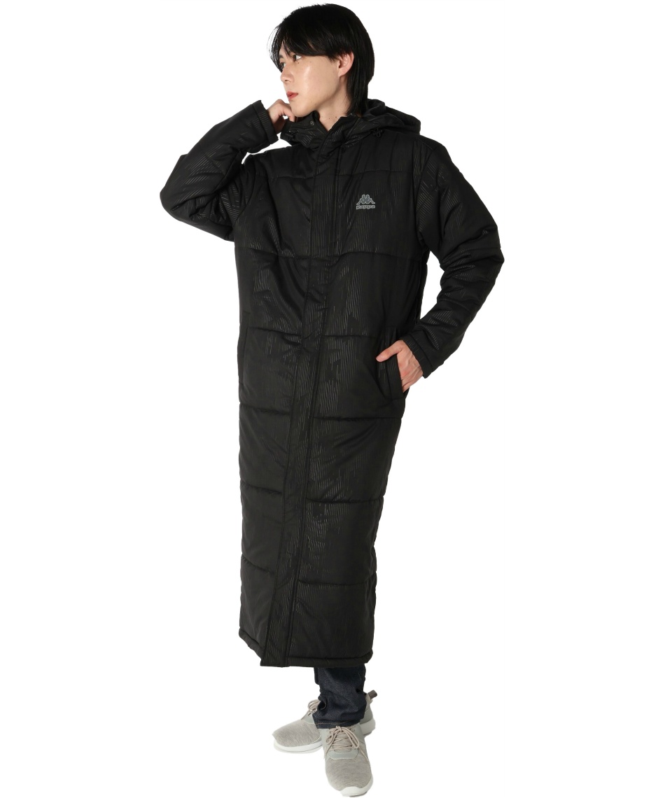 2月28日まで30％OFFクーポン配布中】ロングコート 中綿ベンチコート