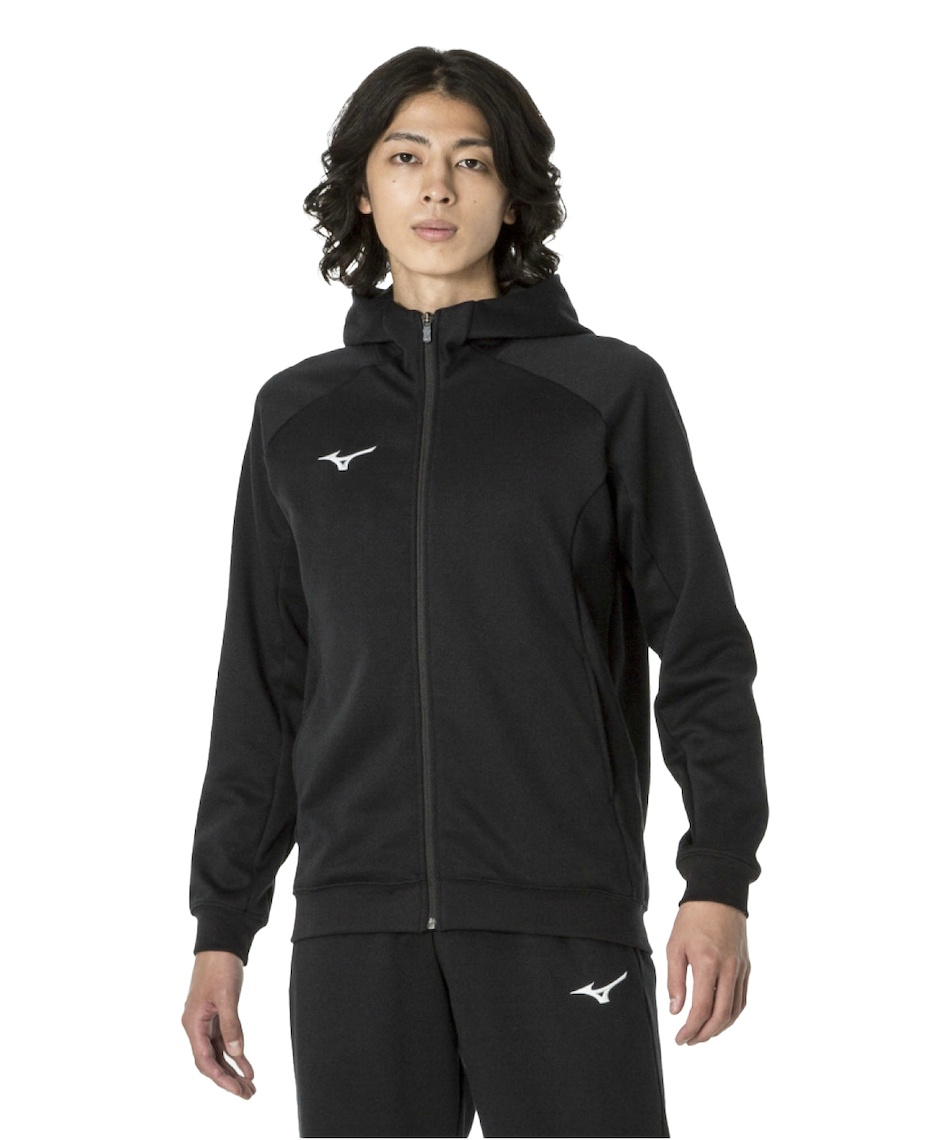 ミズノ(MIZUNO) スウェット パーカー スウェットフルジップフーディ
