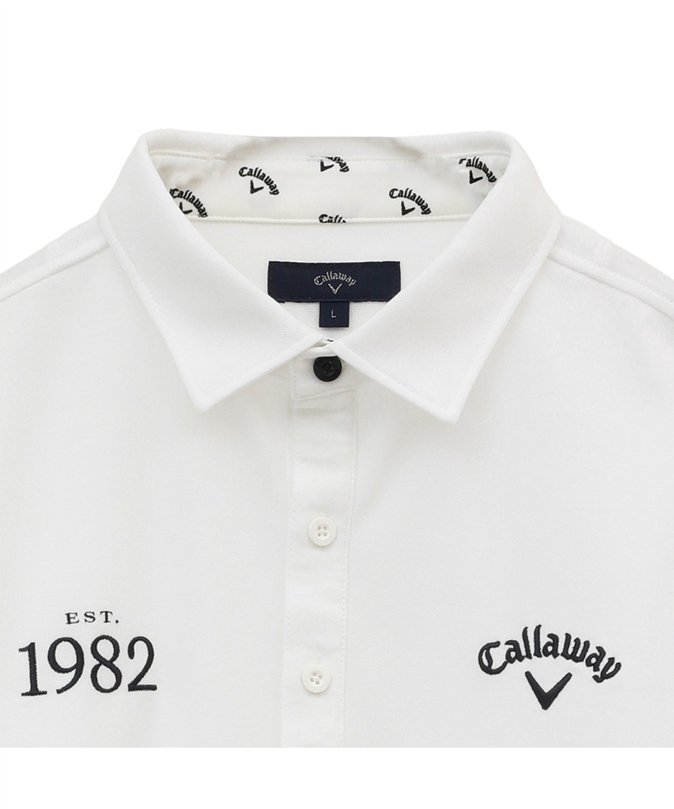 キャロウェイ(Callaway) ゴルフウェア ポロシャツ 長袖 スパンカノコ
