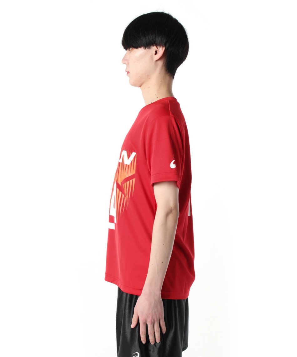 アシックス(asics) バレーボールウェア 半袖シャツ V男子日本代表 番号