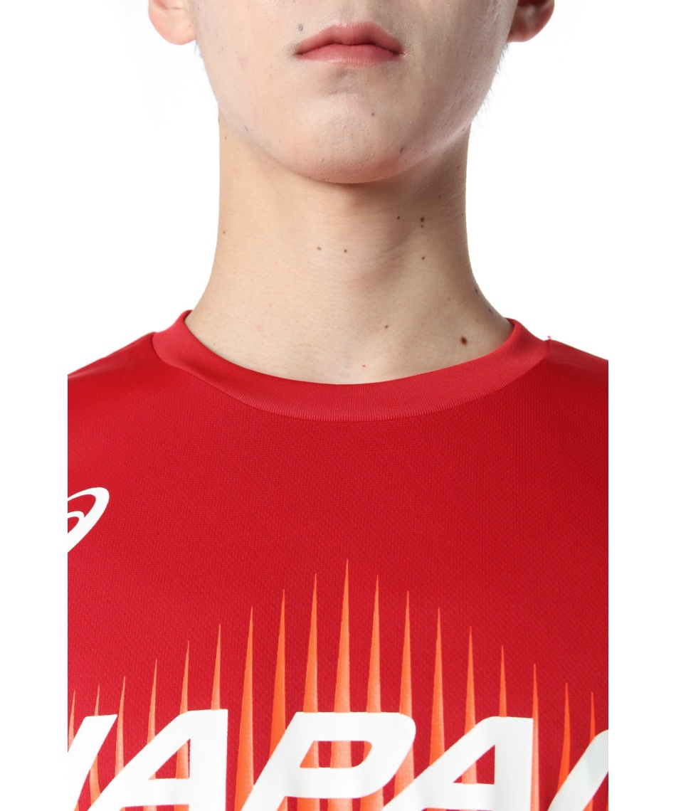 アシックス(asics) バレーボールウェア 半袖シャツ V男子日本代表 番号
