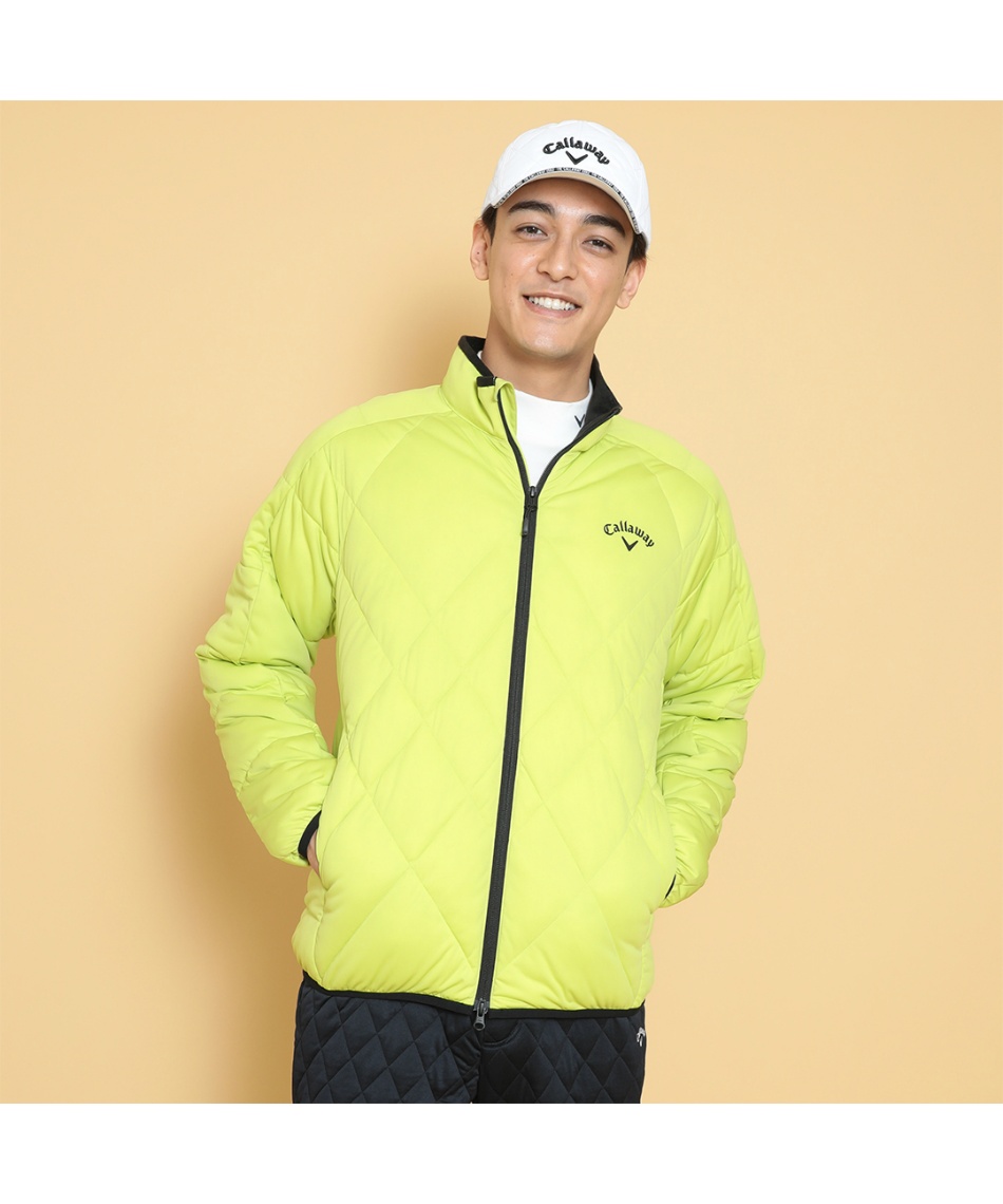 ゴルフウェア ブルゾン スターストレッチフルジップ中綿ブルゾン