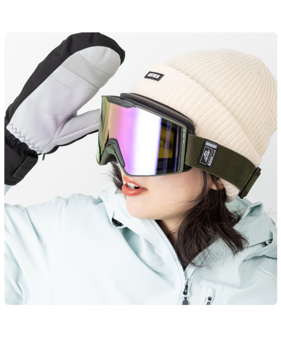 アックス(AXE) スキー スノーボードゴーグル 眼鏡対応 眼鏡対応GOGGLE