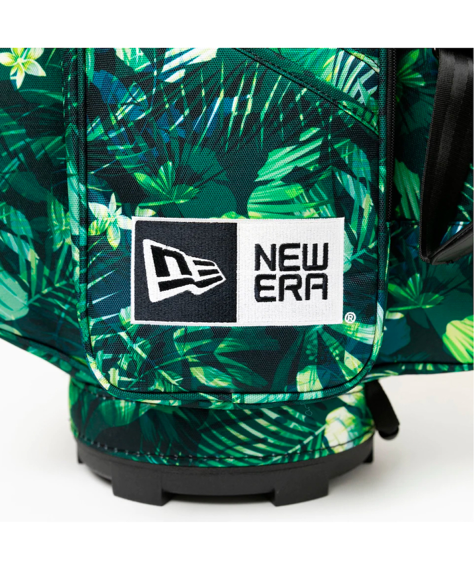 ニューエラ(NEW ERA) キャディバッグ ボタニカル × ホワイト