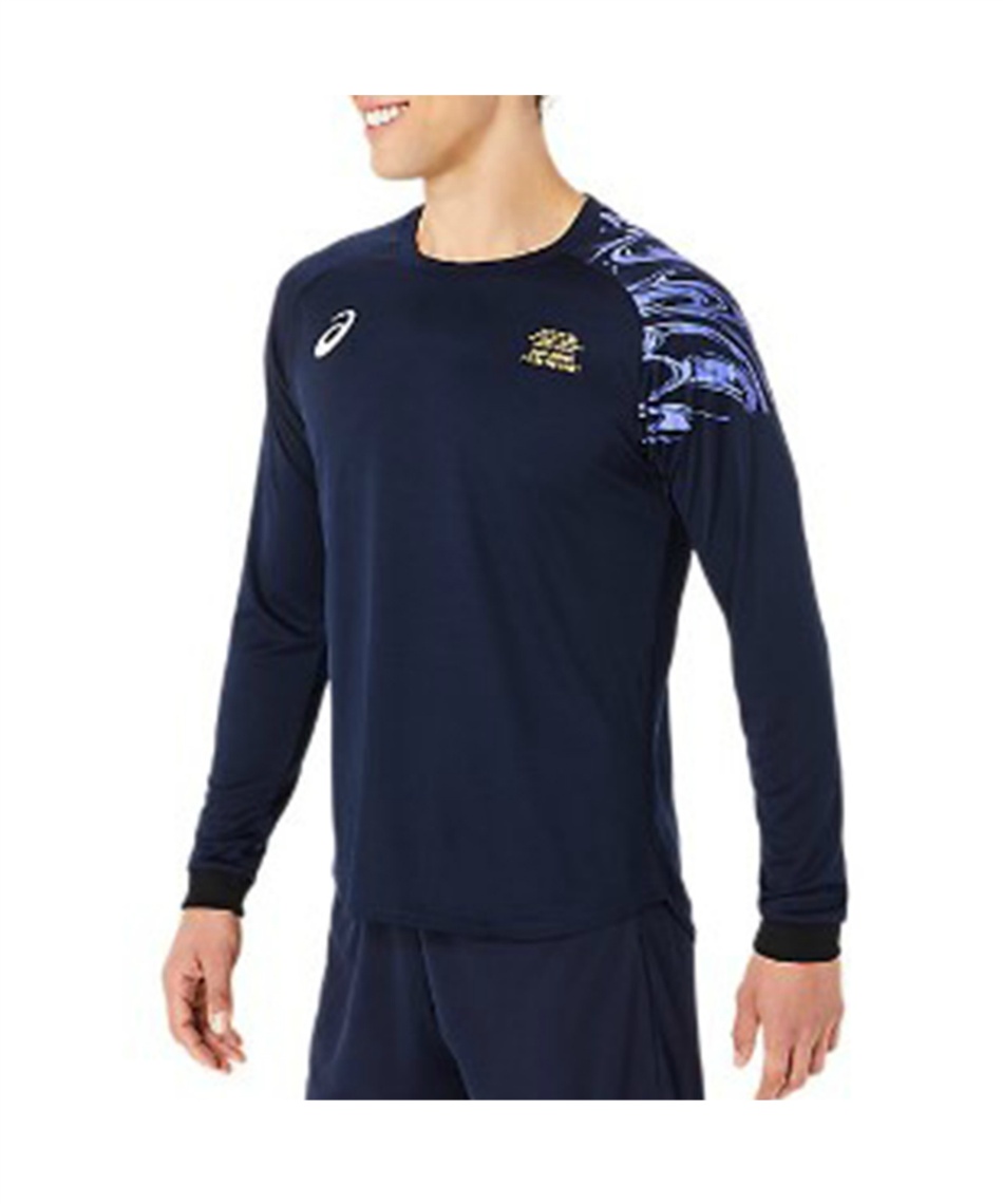 バレーボール 長袖シャツ ドライプリント 2051A345 | スポーツ用品なら