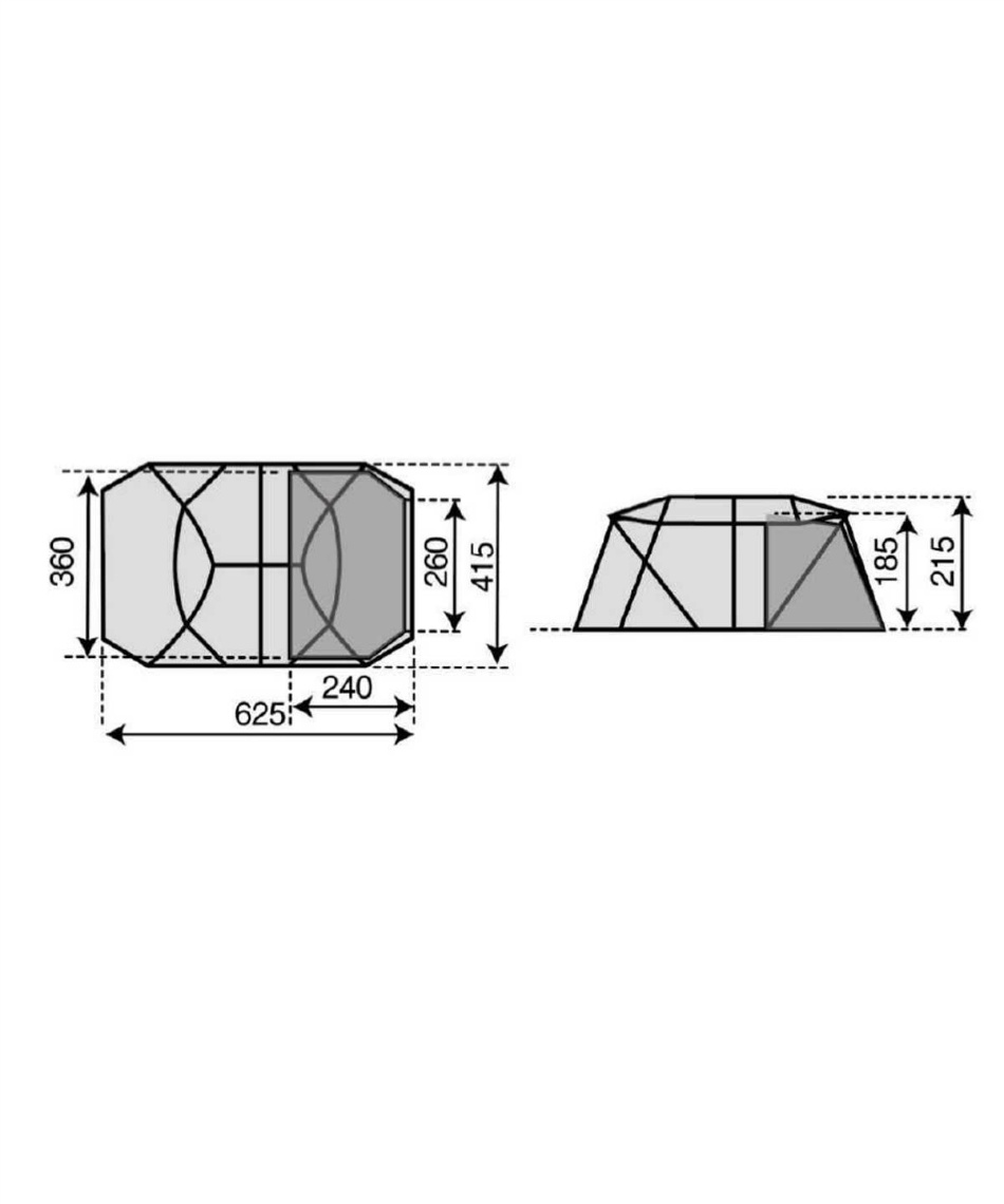 スノーピーク(snow peak) ドームテント ランドロック Pro.air シールド