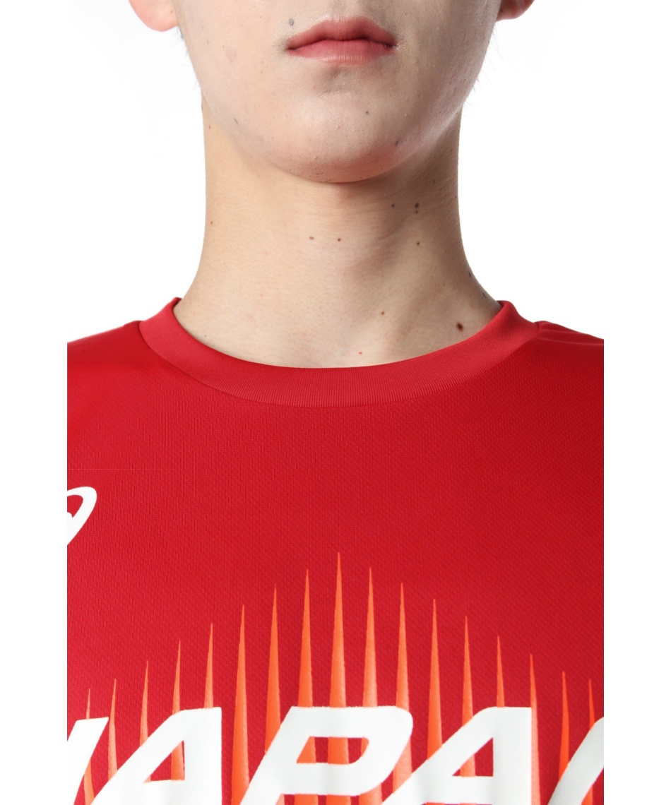 アシックス(asics) バレーボールウェア 半袖シャツ V男子日本代表番号