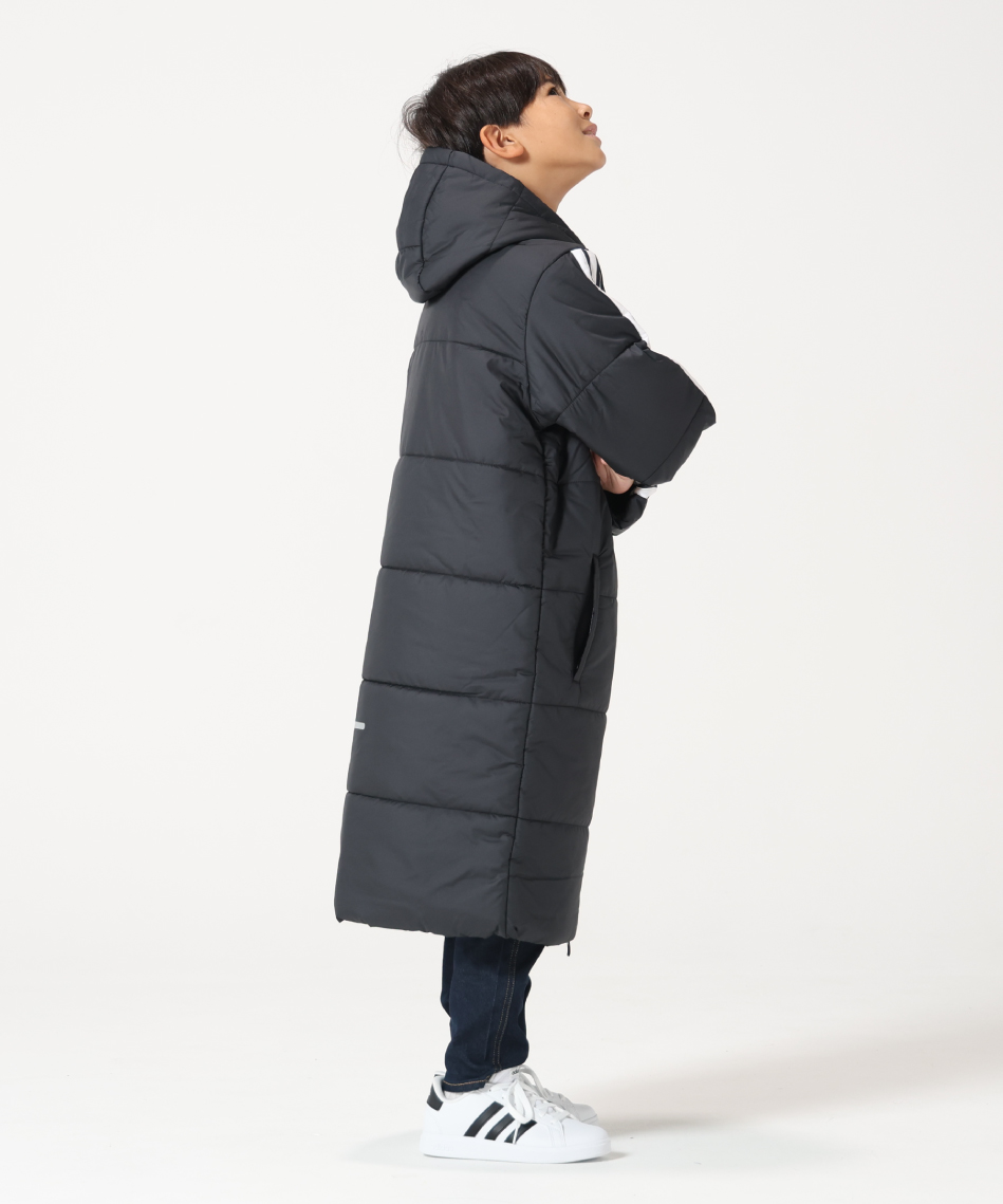 アディダス(adidas) ベンチコート 3ストライプロングコート JYD14