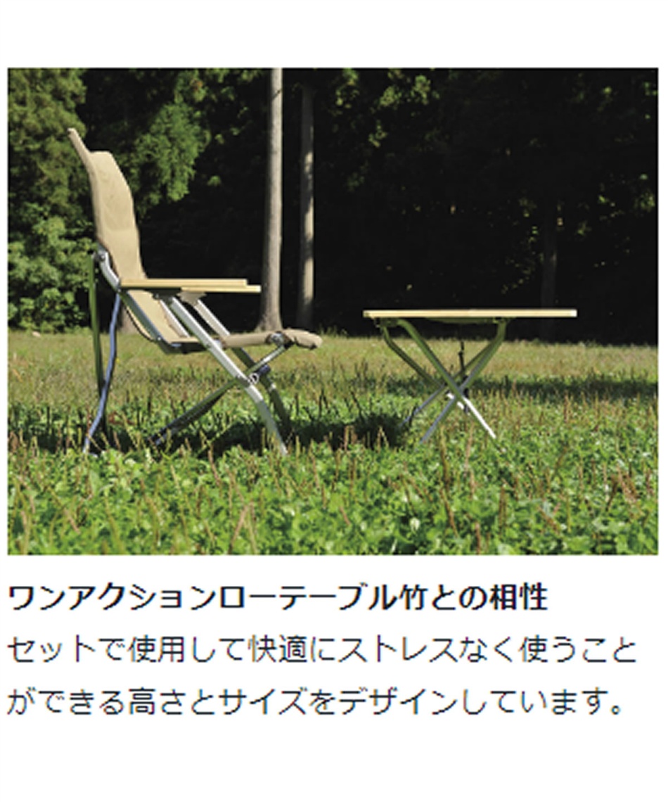 スノーピーク (snow peak) アウトドアチェア ローチェア30カーキ LV