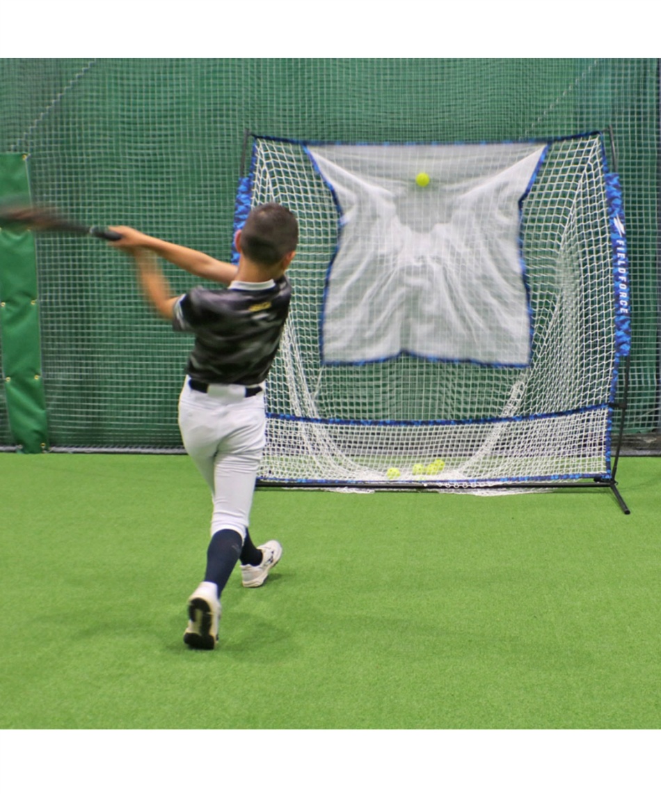 半年保証付】 収納型バッティングネット・モバイル フィールドフォース