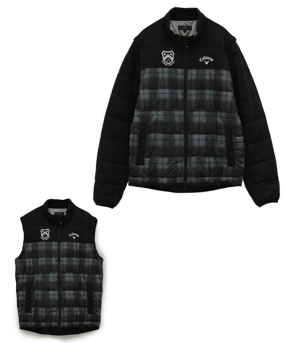 ゴルフウェア ブルゾンスターストレッチ2WAY中綿ブルゾンC23215109