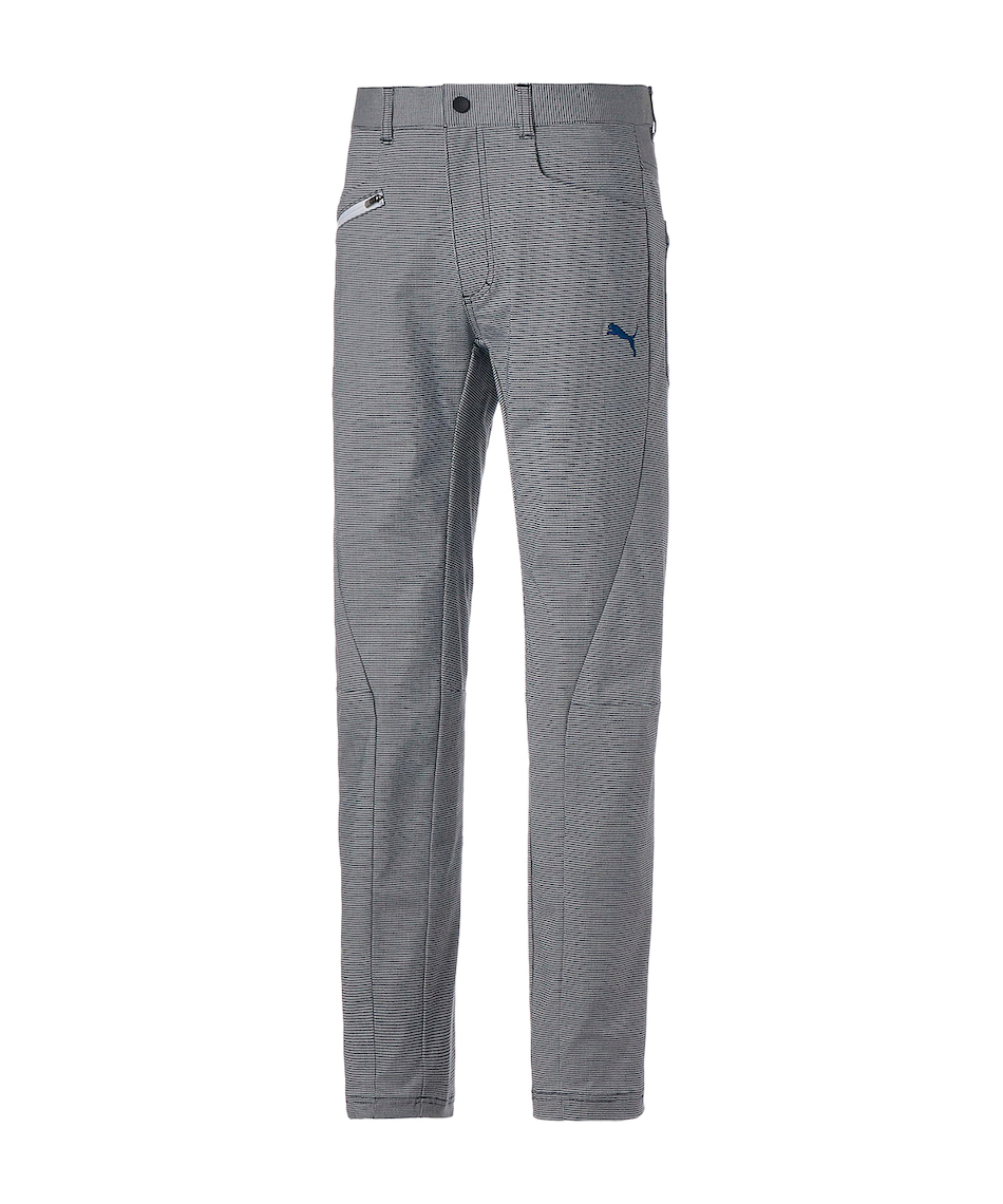 プーマ(PUMA) ゴルフウェア ロングパンツ ストレッチ 千鳥柄 3D スリム