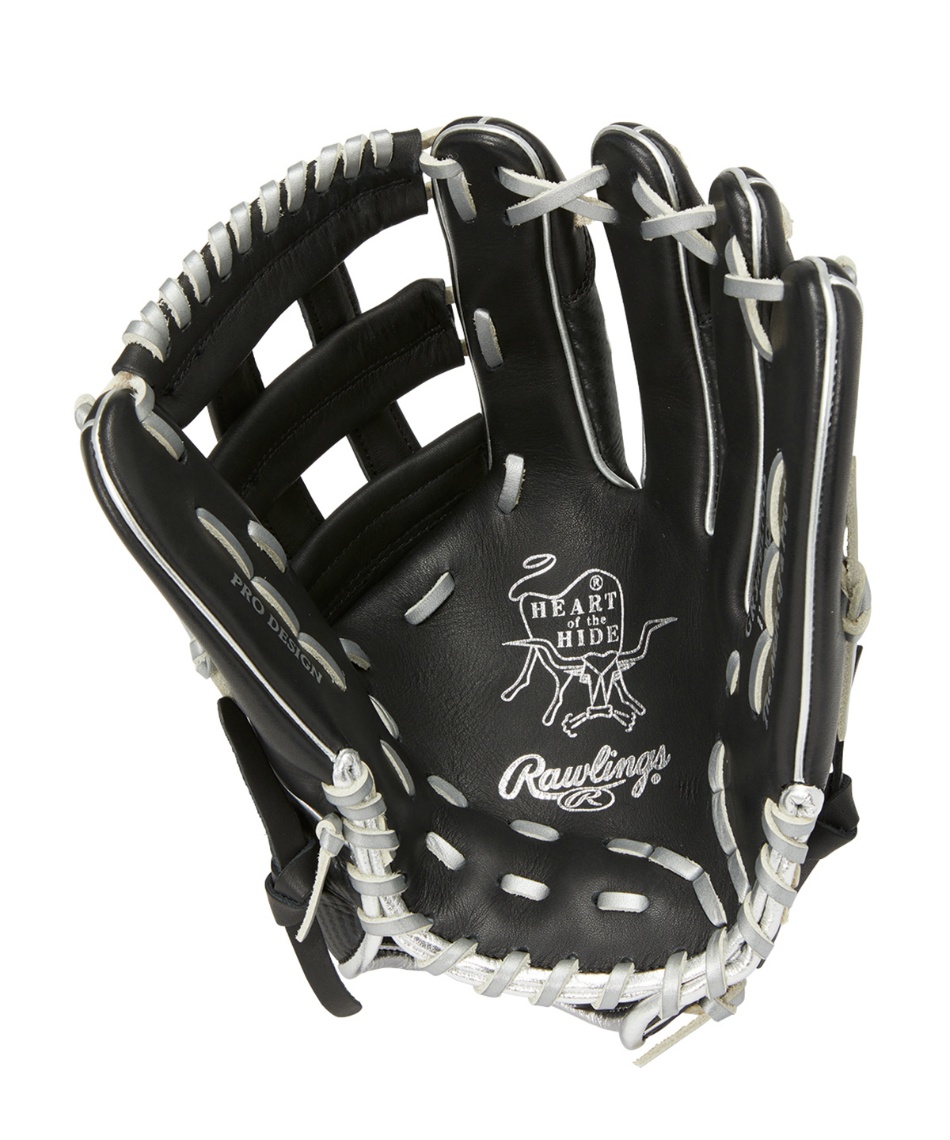 野球 一般軟式グローブ オールラウンドHOH BK LABELGR3HBLN65