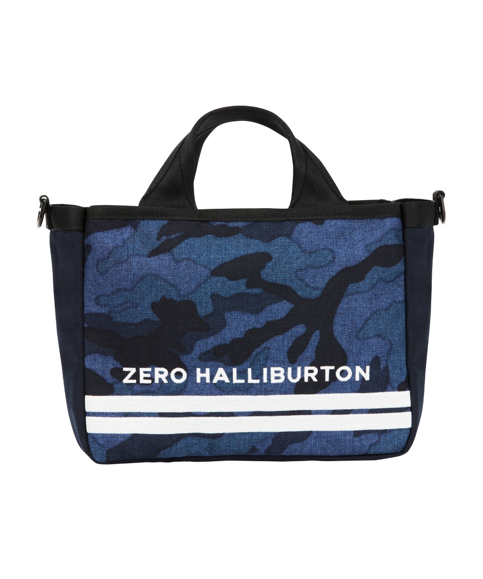 ゼロハリバートン(ZERO HALLIBURTON) ラウンドバッグ ZERO HALLIカモ柄