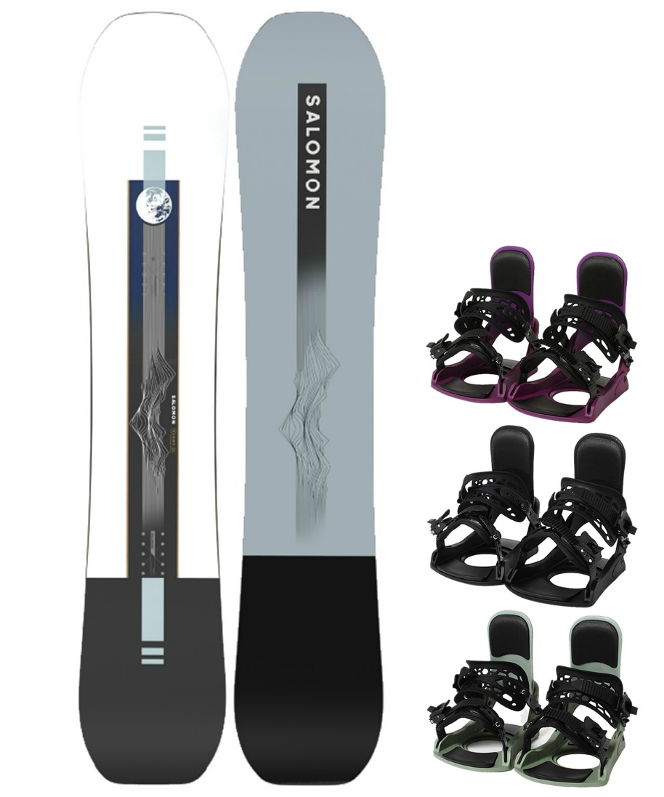 サロモン(salomon) スノーボード 2点セット ボード板+ビンディング