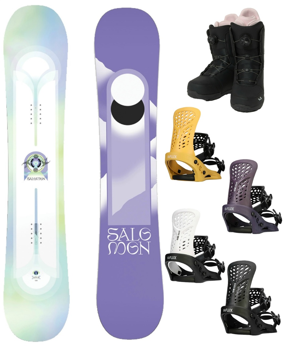 salomon スノーボード 146cm 傷ありサロモン SALOMON スノーボード