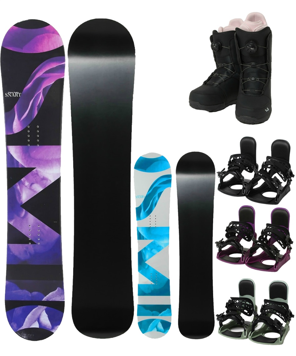 ビジョンピークス(VISIONPEAKS) スノーボード 3点セット 板+