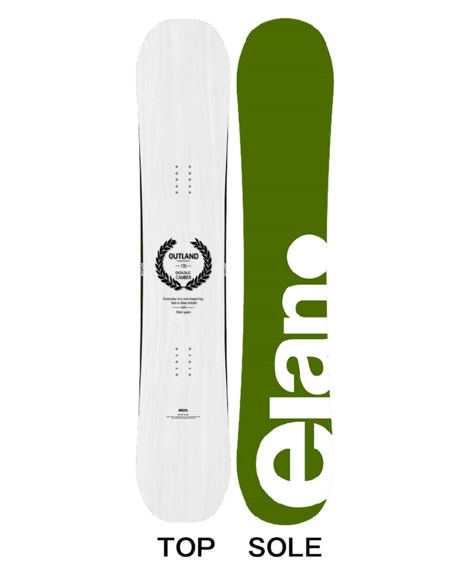 エラン(ELAN) スノーボード 2点セット ボード板+ビンディング OUTLAND+