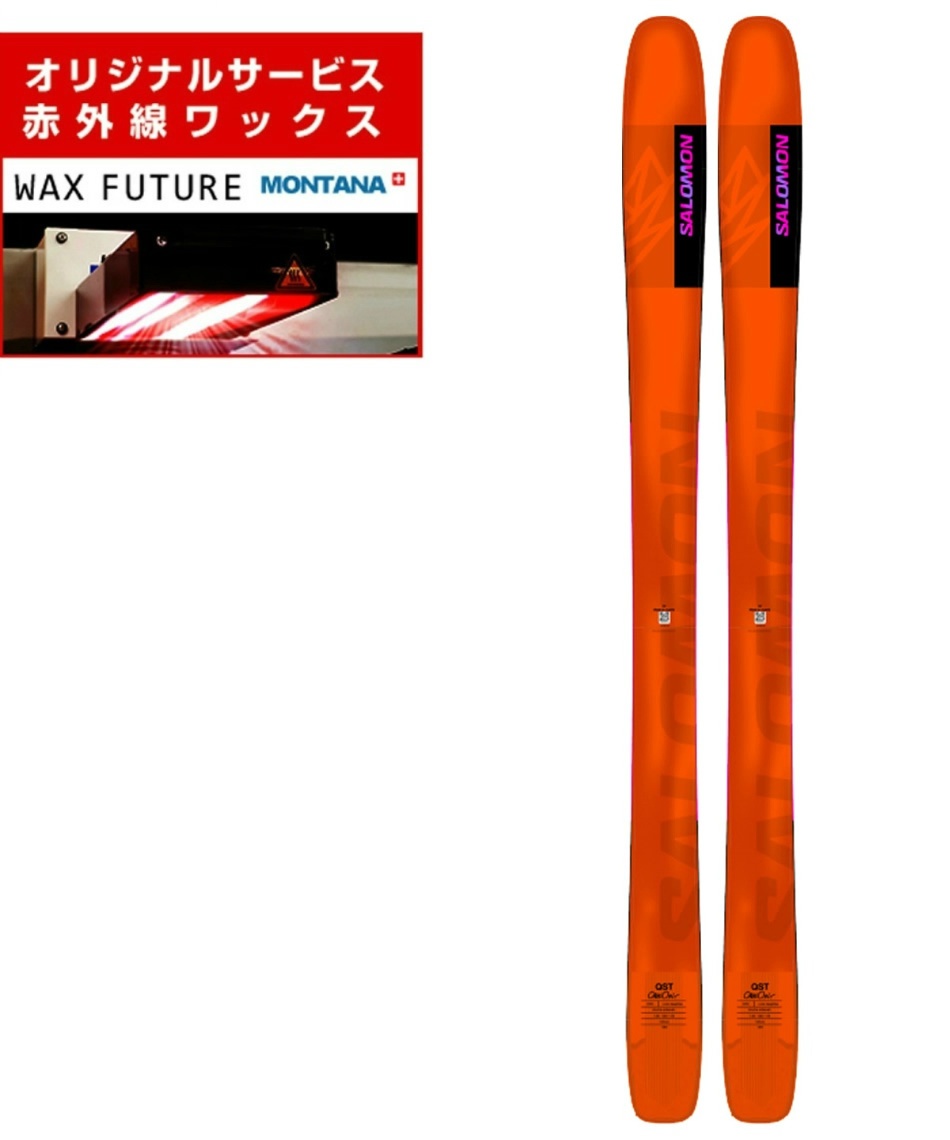 wax】 サロモン(salomon) フリースタイルスキー板 QST 106 L47606700