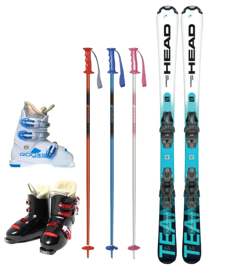 HEAD スキービンディングセット 137cm ジュニア 中〜高学年 HEAD