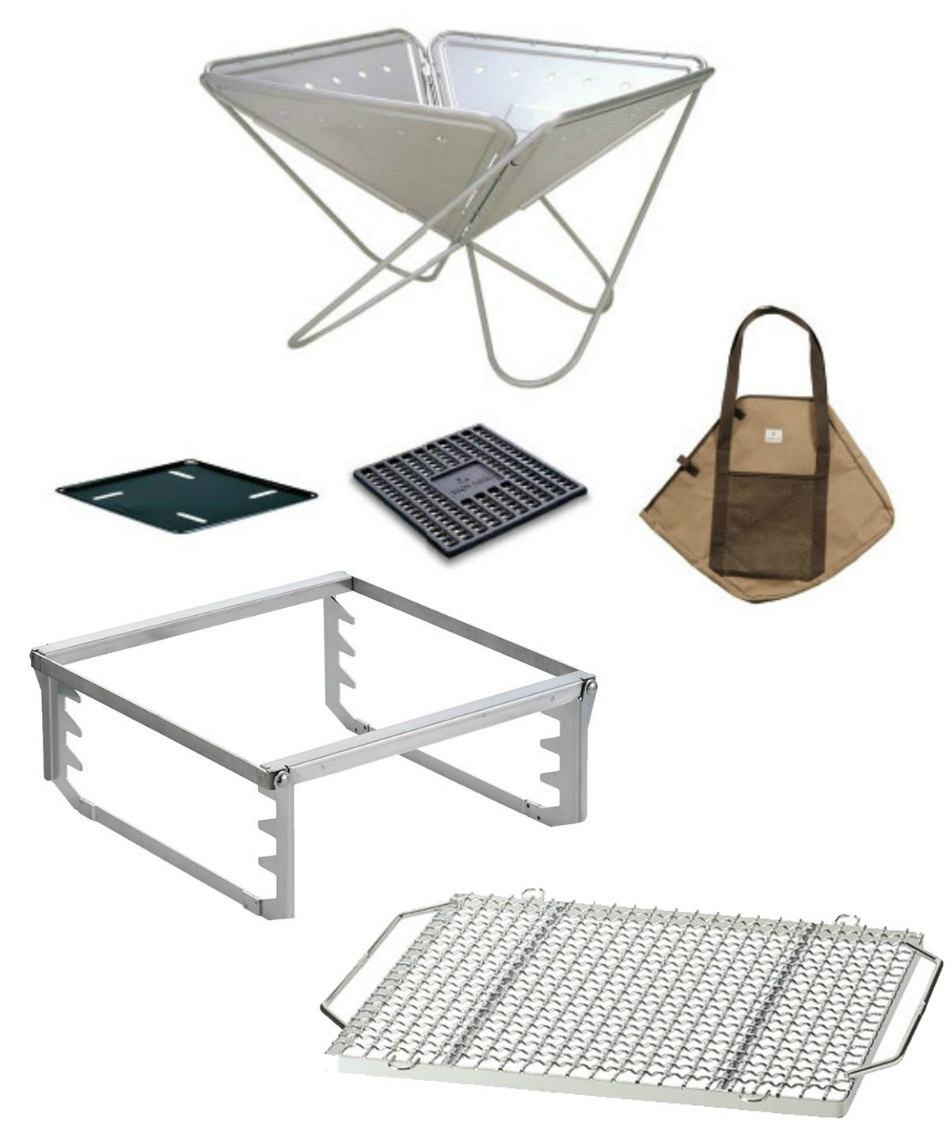 スノーピーク(snow peak) 焚き火台 セット 焚火台Mスターターセット+