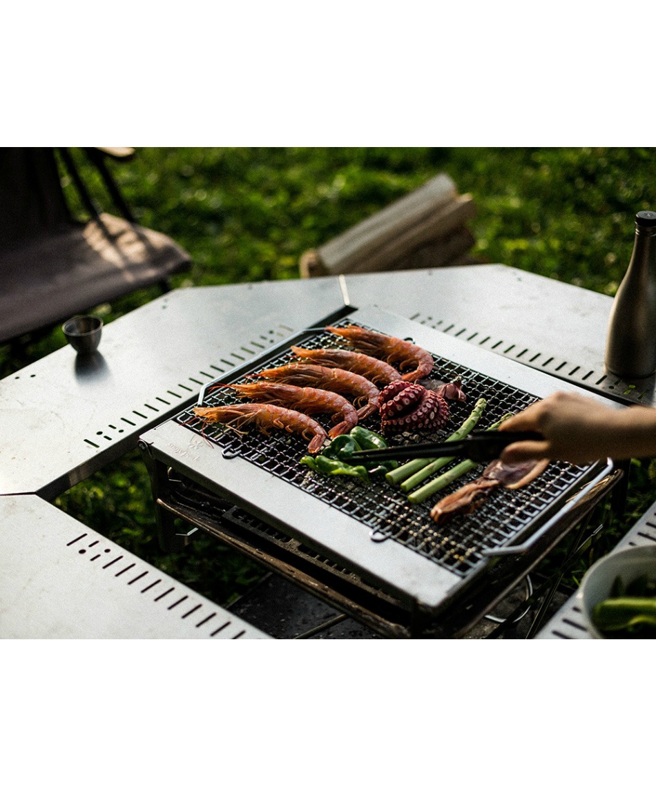 スノーピーク(snow peak) 焚き火台 セット 焚火台Mスターターセット+