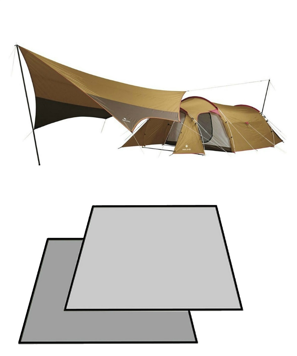 スノーピーク(snow peak) テント グランドシートセット エントリー