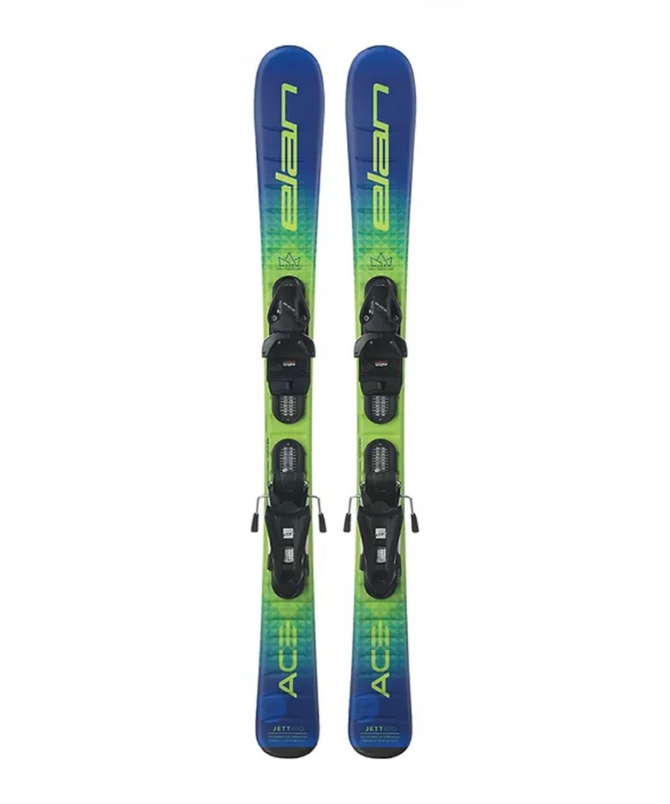 エラン(ELAN) ジュニアスキー板 JETT JRS + EL4.5 GW 板+ビンディング