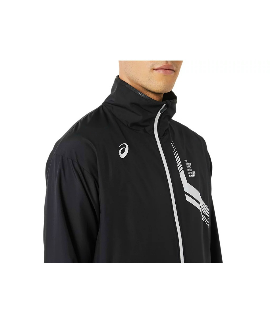 アシックス(asics) ウインドブレーカー 上下セット LIMO 裏トリコット